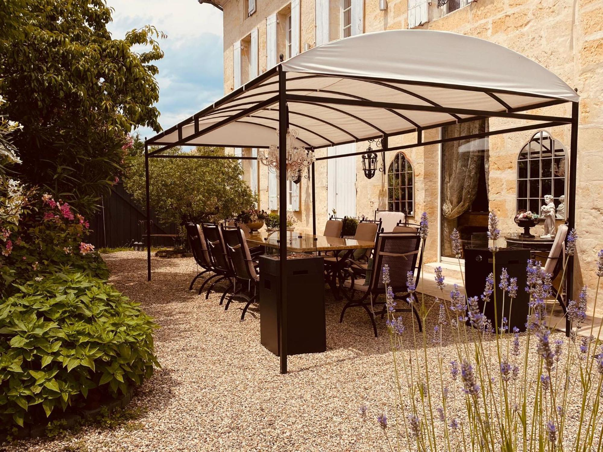 B&B Clos Emilion Et Table D'Hote En Option Vignonet Екстериор снимка