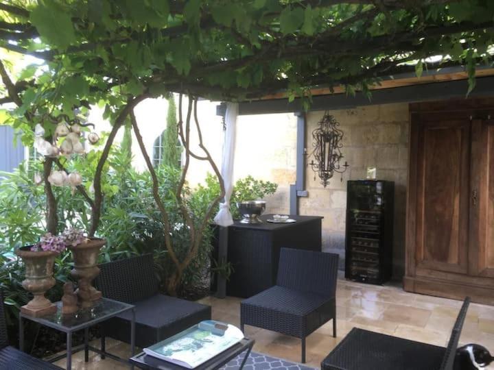 B&B Clos Emilion Et Table D'Hote En Option Vignonet Екстериор снимка